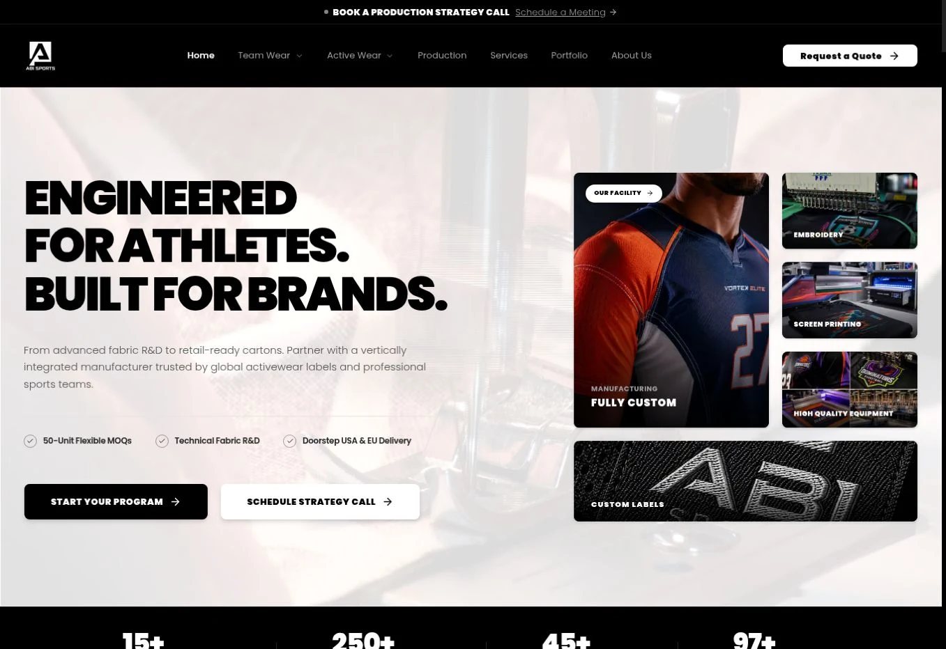 Al Badar Impex live website homepage preview